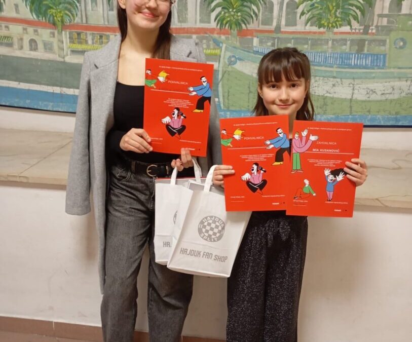 Naše učenice poharale Dječji Pričigin